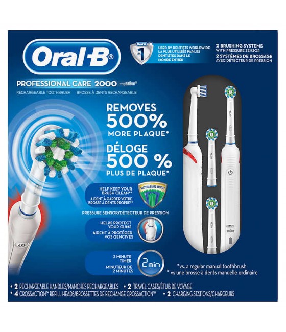 Oral-B ProCare2000 电动充电牙刷